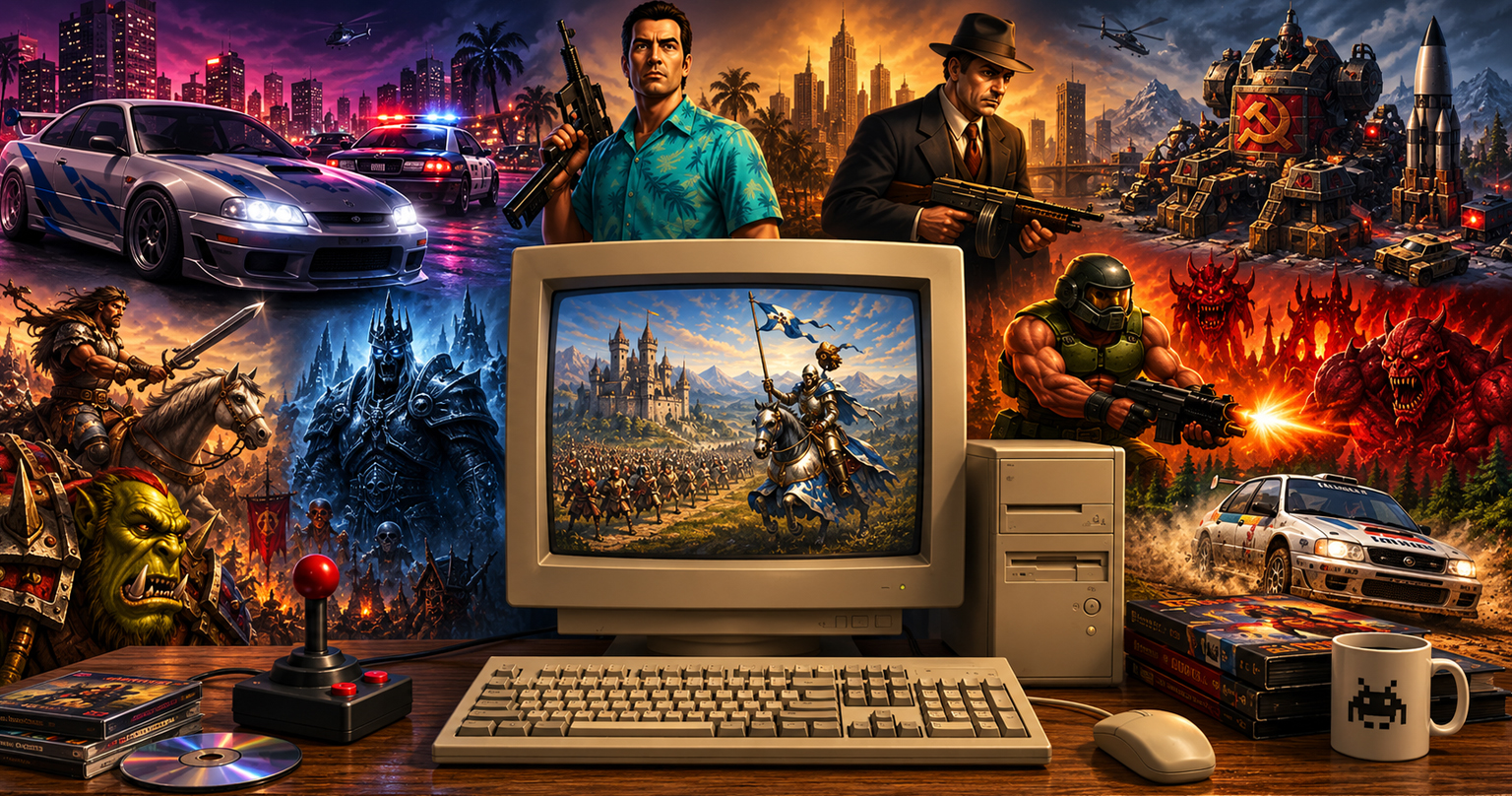 Retro hry, ktoré ťa vrátia do detstva