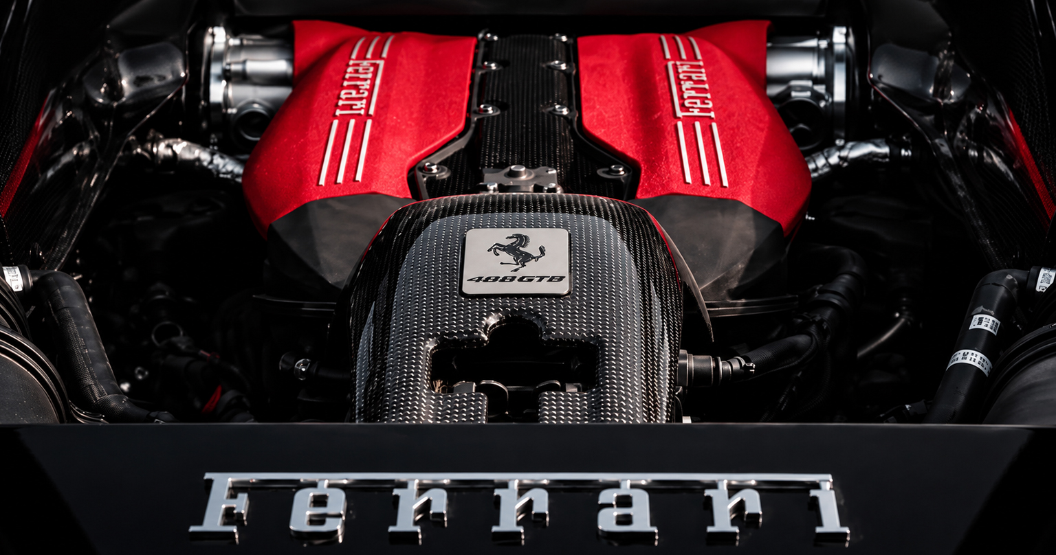 Ferrari 488 GTB: motor, ktorý ti roztrasie rebrá