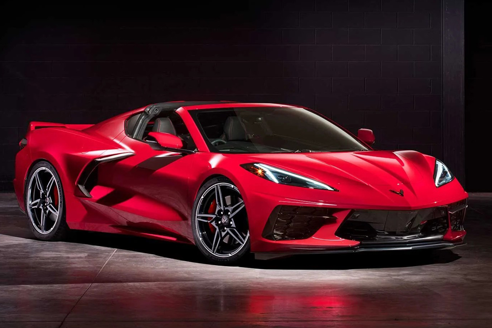  Superšporty - Chevrolet Corvette C8