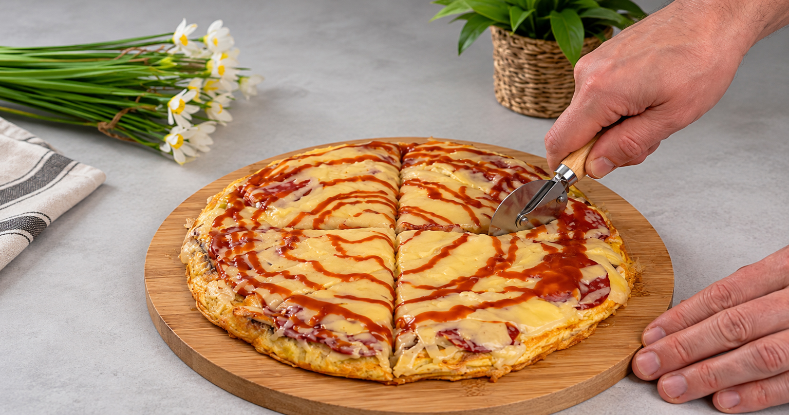 Toastová omeleta: chuťovka, ktorú zvládne každý chlap