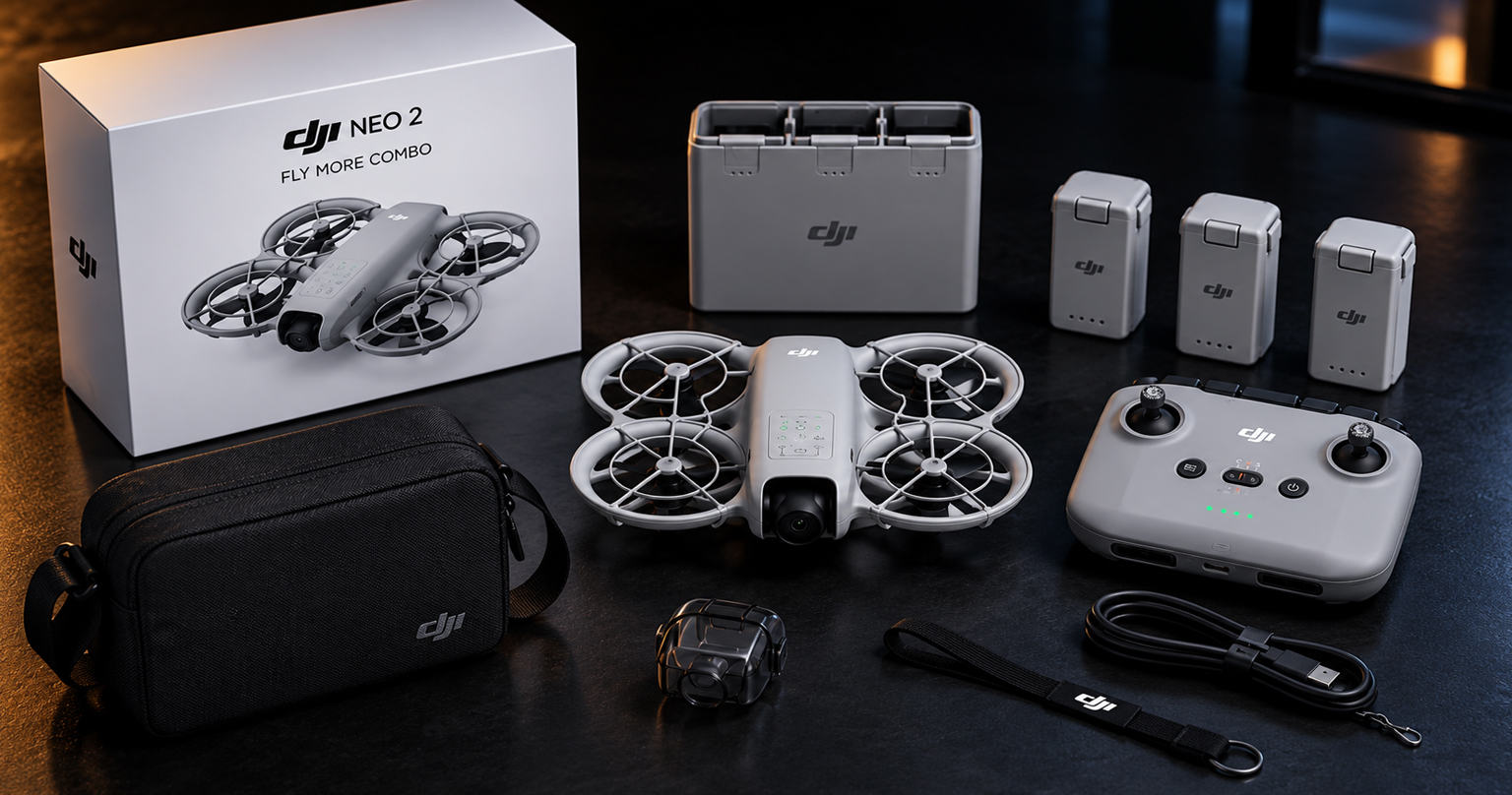 Dron DJI Neo 2 Fly More Combo