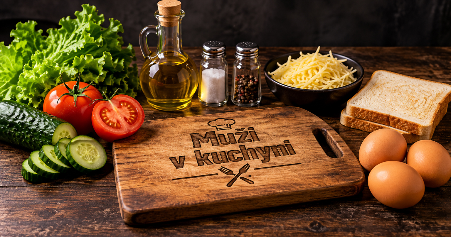 Ingrediencie na vajíčkový sendvič