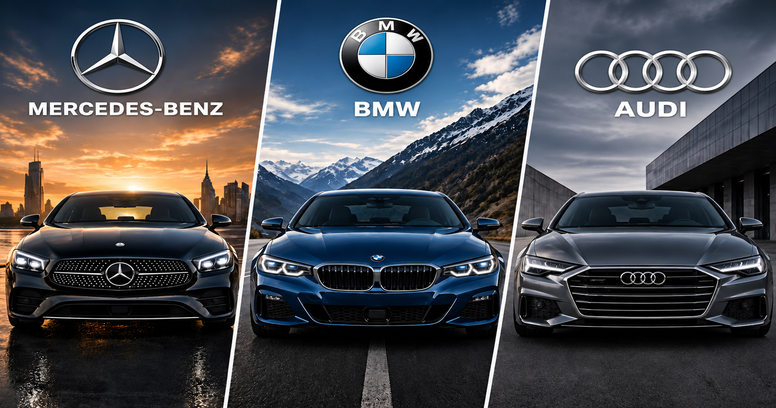 Mercedes vs BMW vs Audi