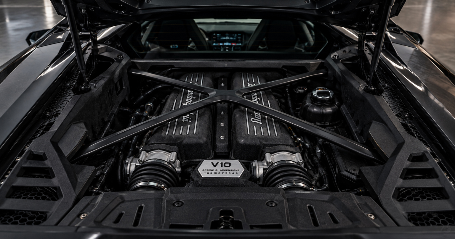 Lamborghini Huracán a motor
