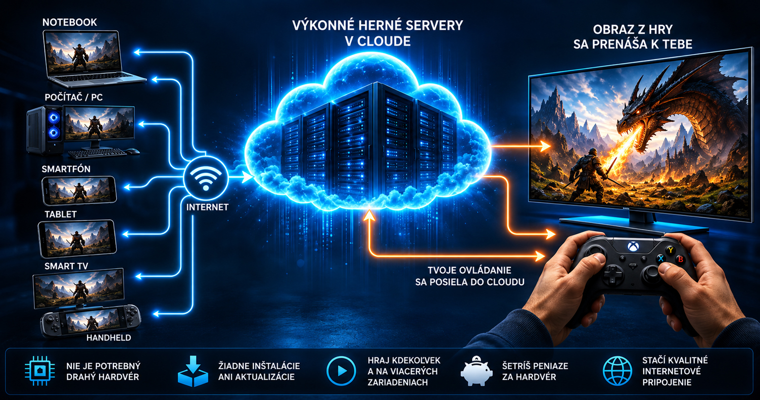 Čo je cloud gaming a ako funguje?
