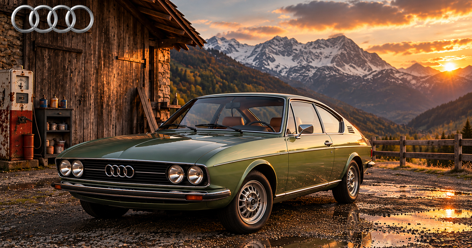 Audi 100 coupé S, najikonickejší model 70. rokov