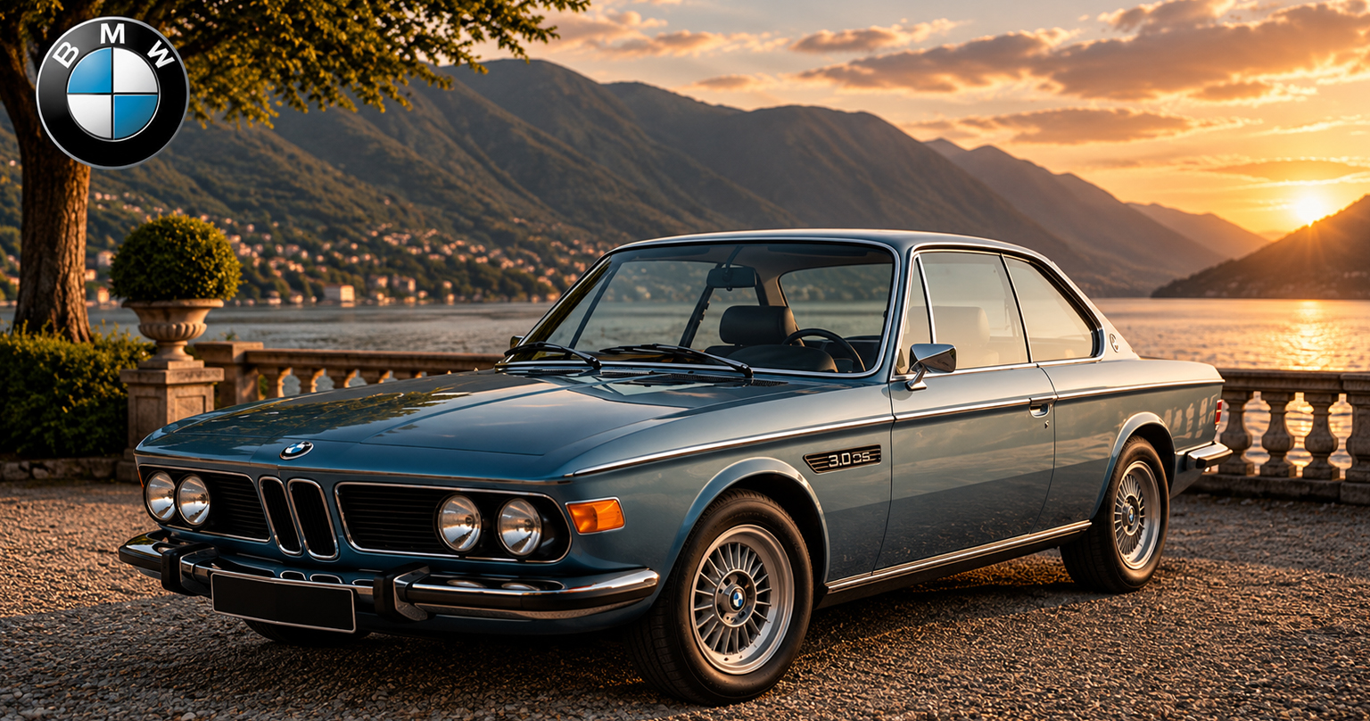BMW 3.0 CSi radu E9 vyrábané približne v rokoch 1968 až 1975
