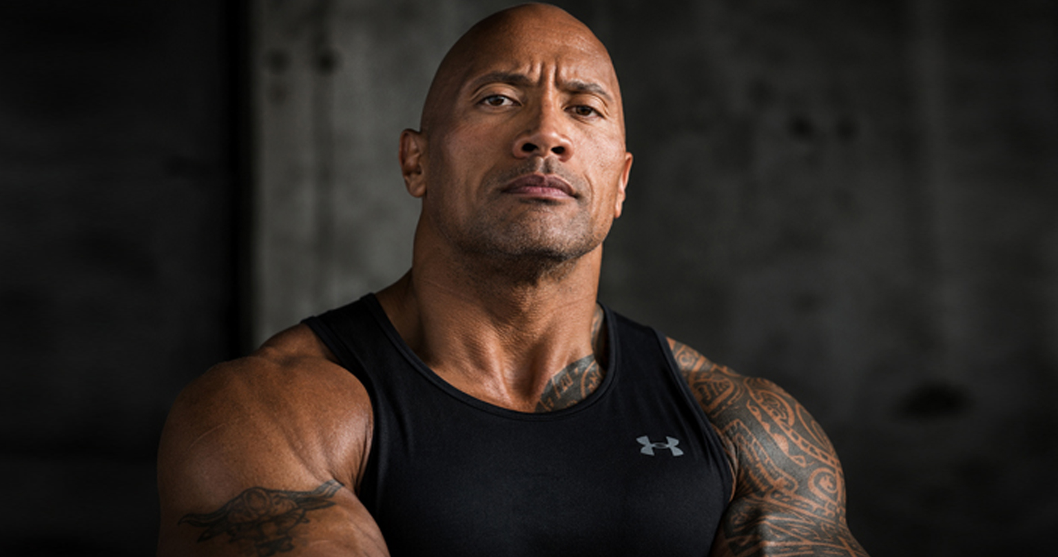 Ilustračný obrázok - Dwayne Johnson - zdroj - Muži v meste/Al