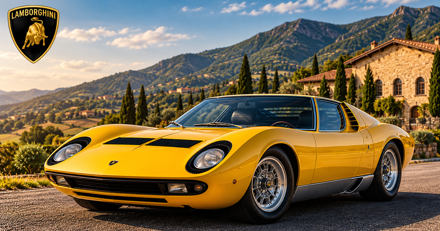 Legendárne Lamborghini Miura