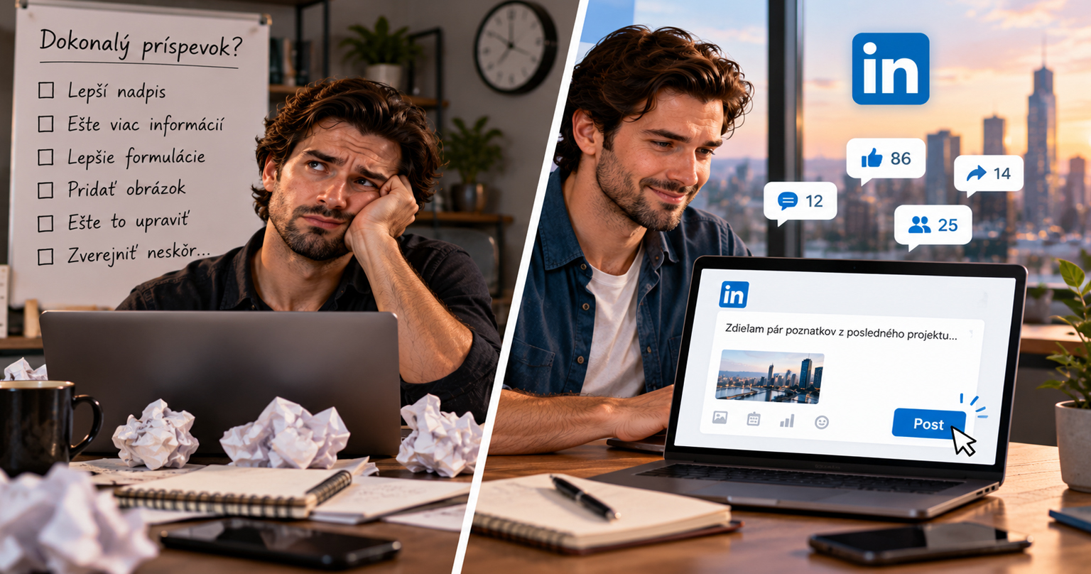 Najväčšia chyba chlapov na LinkedIn