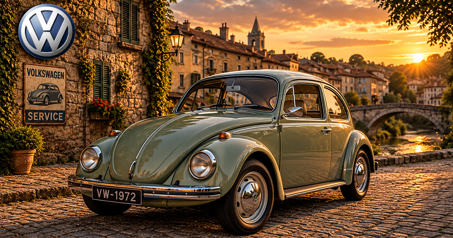 Volkswagen Beetle, známy aj ako Chrobák sa vyrábal neuveriteľných 65 rokov - 1938 - 2003