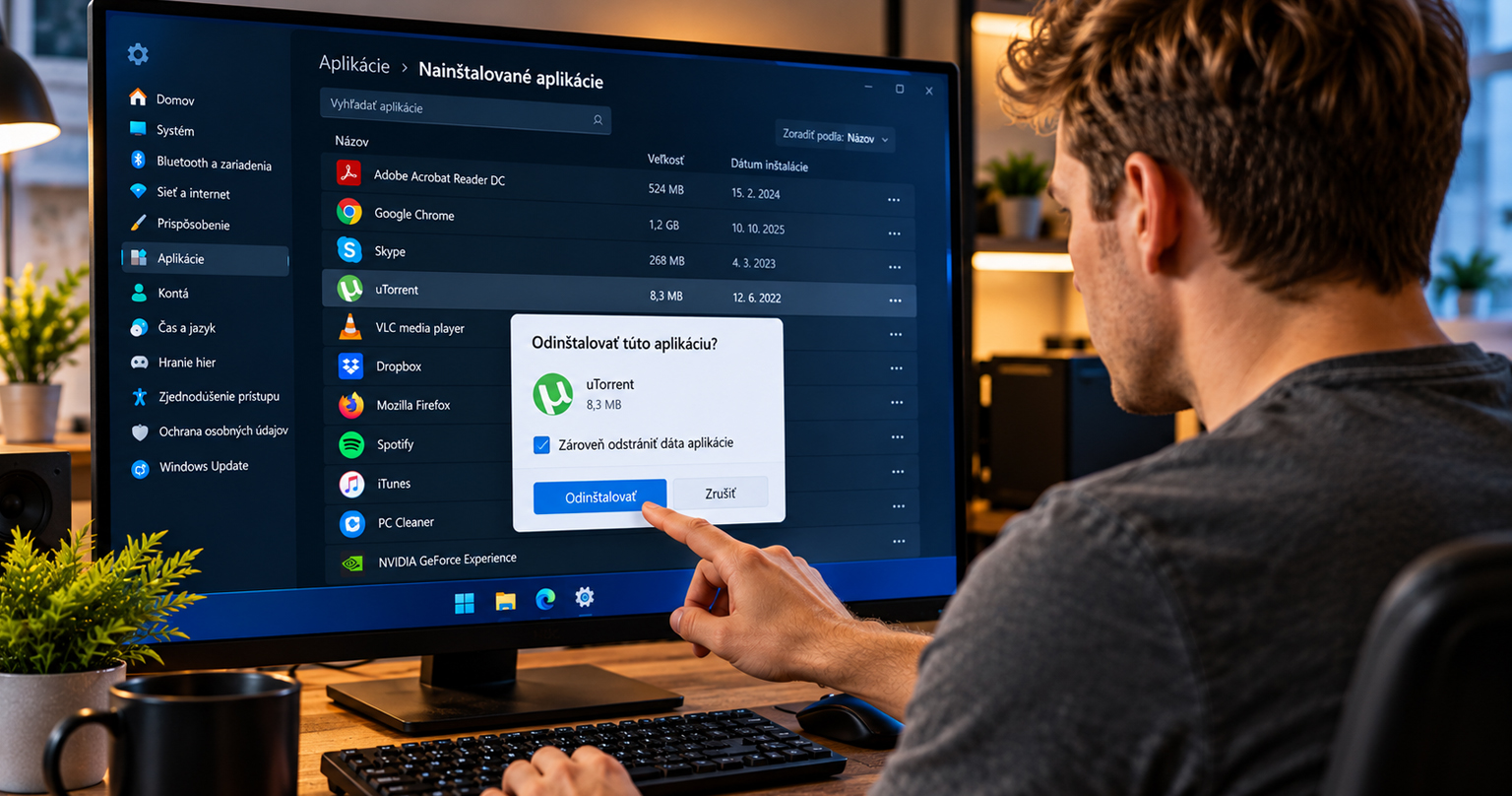 Vymaž programy, ktoré už nepoužívaš