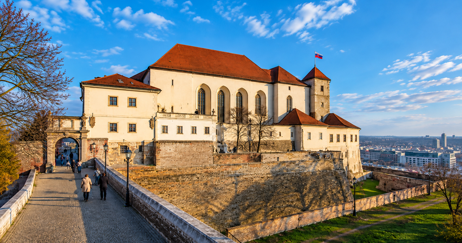 Brno a hrad Špilberk